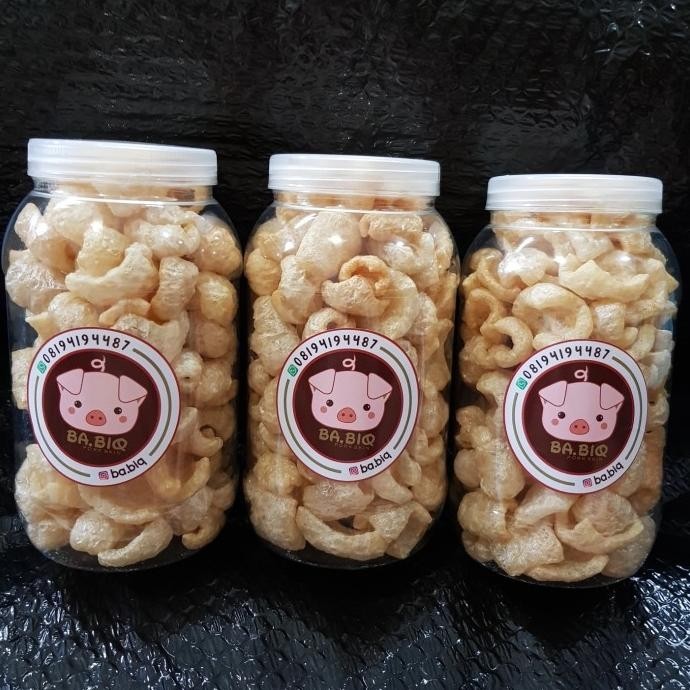 

KERUPUK KULIT BABI CHICARON DOROKDOK NON HALAL TOPLES KECIL 100 gr BS81