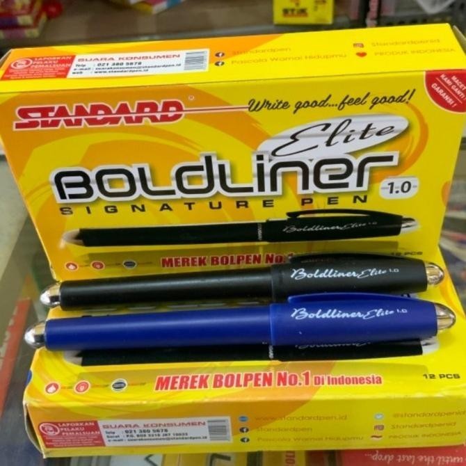 

Arom Pulpen Balliner Elite 1.0 Signature Standard Pen Boldliner Elite 1.0