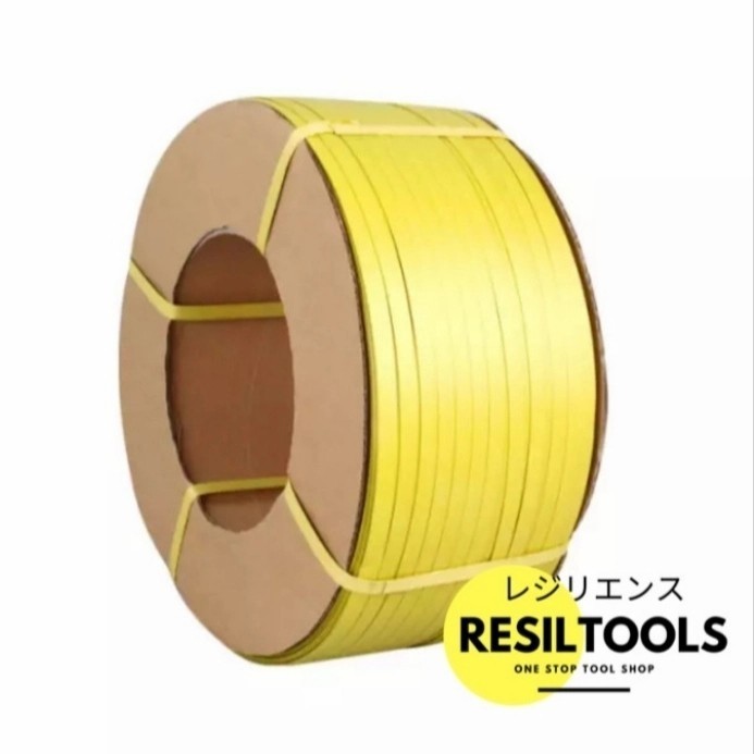 

Per Roll Tali Plat Strapping Band Plastik Tali Peti Sendaren Kuning