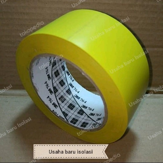 

3M lakban lantay 764 vinyl tape kuning 2in33meter