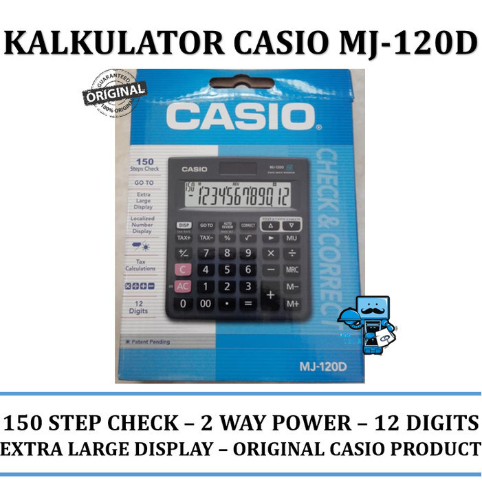 

Kalkulator MJ 120D