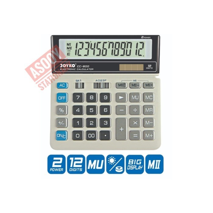 

Kalkulator CC-800/12 digits