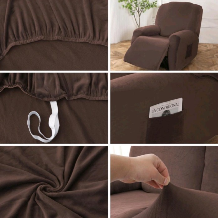 SARUNG SOFA RECLINER COVER SOFA RECLINING ALAS SOFA MALAS SOFA SANTAI