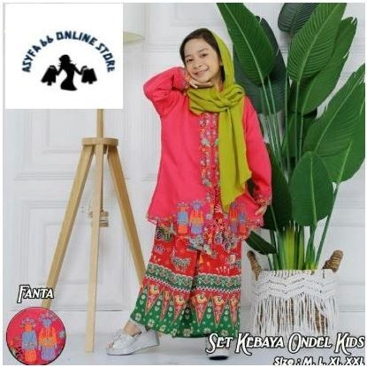 Setelan Kebaya Encim Betawi Anak