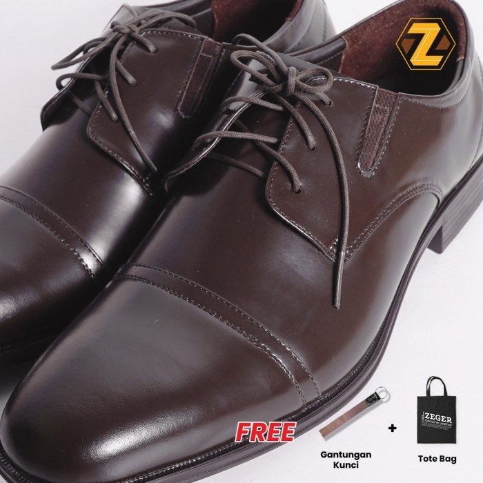 Zeger Footwear Sepatu Kulit Pria - Sk 178 Sepatu Formal Pantofel