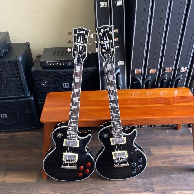 Gitar Elektrik/Listrik Gibson Lespaul Beauty black  PS88