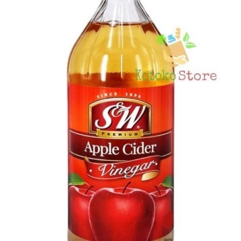 

Sw Cider Vinegar / Cuka Apel Sw / S&W Cuka Apel 473Ml