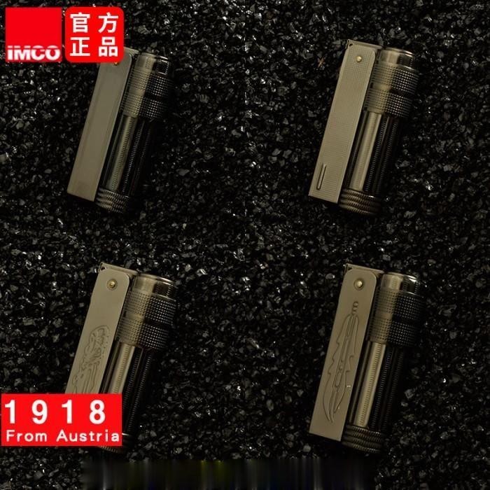 IMCO 6700 Ice Black Kerosene Lighter Original Austria Kualitas Terbaik