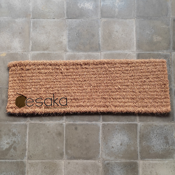 Keset Anyam Sabut 95X30 Polos Premium/Keset Panjang/Keset 1 Pintu Unik