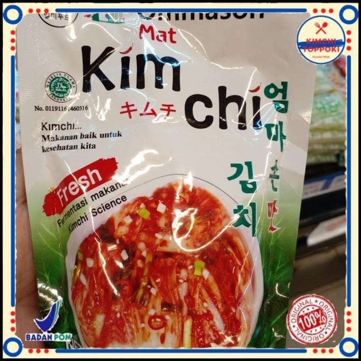 

Ommason Fermentasi Makanan Kimchi Science 320Gram Halal Mui(Japan)