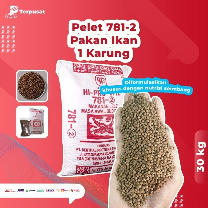 PELET PAKAN IKAN LELE 781-2 PER KARUNG 30KG