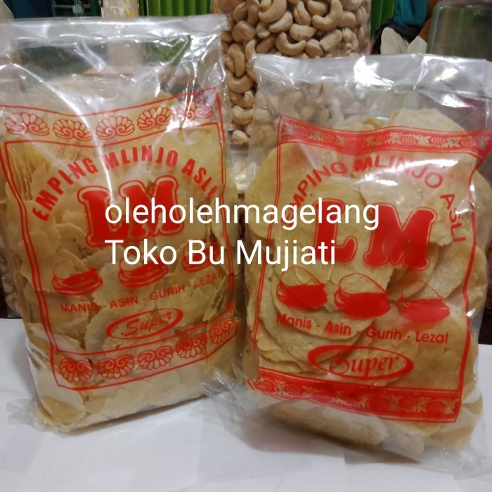 

KOMPLIT emping melinjo manis, mini & tipis kriukk - kriukk 500gr (mentah)