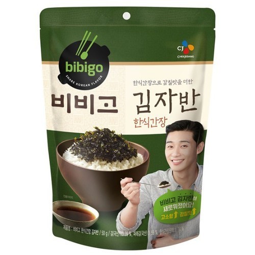 

LIMITED EDITION Cj Bibigo Nori Rasa Kecap Asin 50gr Korean Soy Sauce Seaweed Rumput