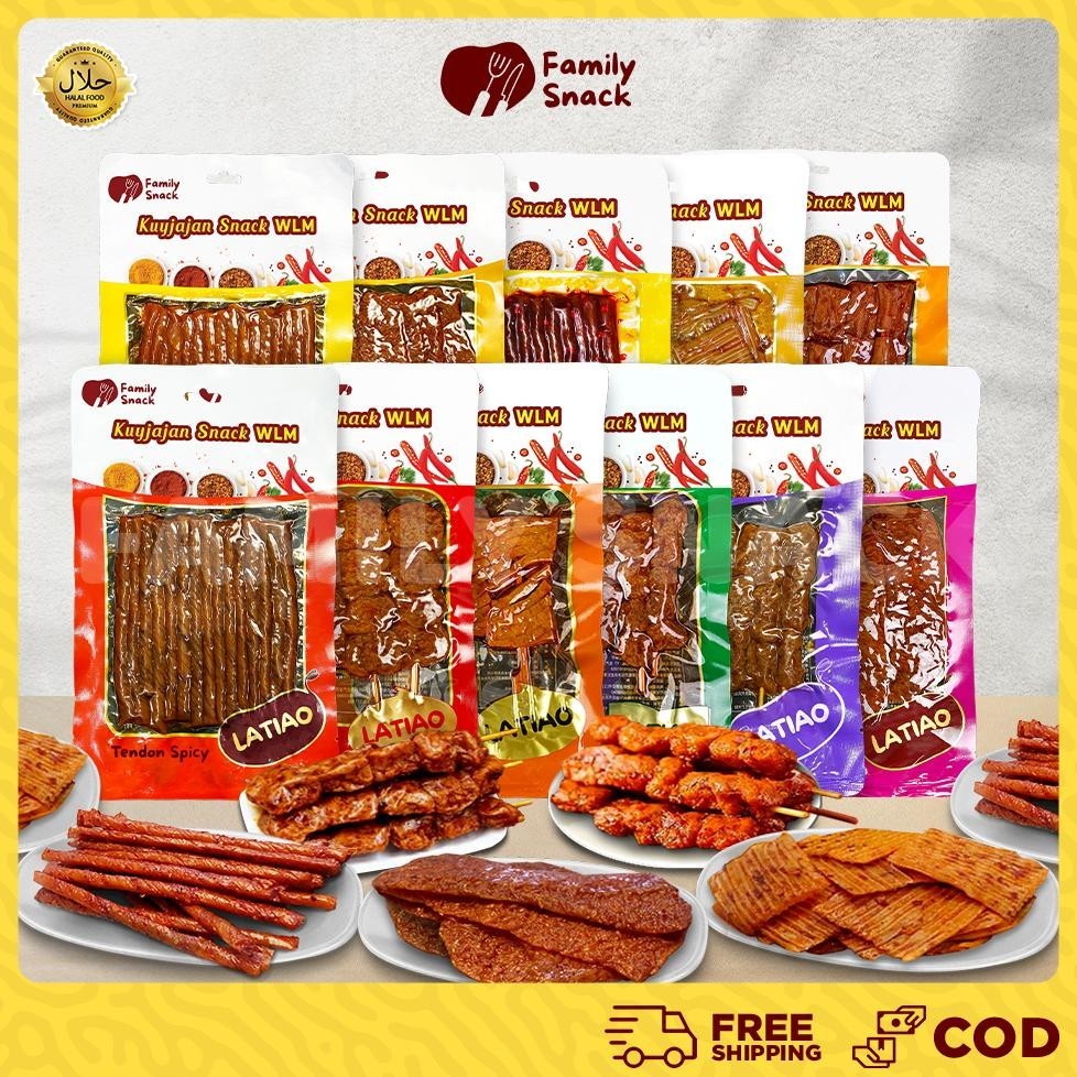 

Latiao Family Snack - [HALAL] WLM Gluten Latiao Snack a Vegetarian Food