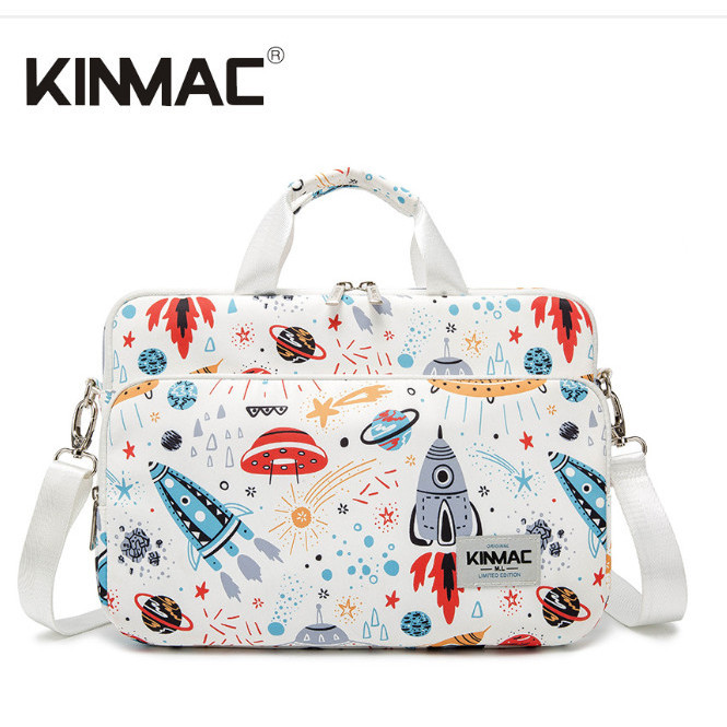 KINMAC CARTOON SELEMPANG TAS LAPTOP PRIA WANITA WATERPROOF SHOCKPROOF
