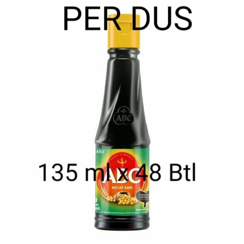 

Kecap Asin Abc 135 ml Perdus 48 btl