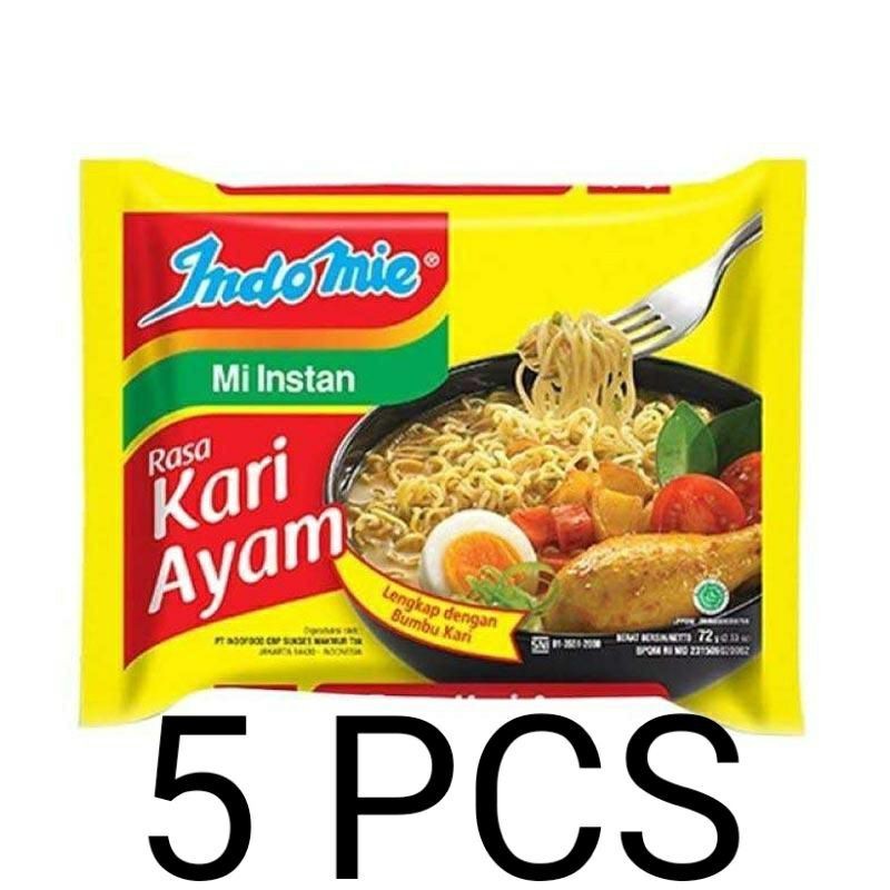 

Indomie kari per 5pcs