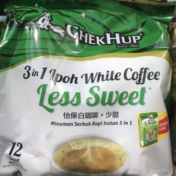 

Chek Hup Less Sugar Ipoh White Coffee/ Kopi Less Sugar Checkhup