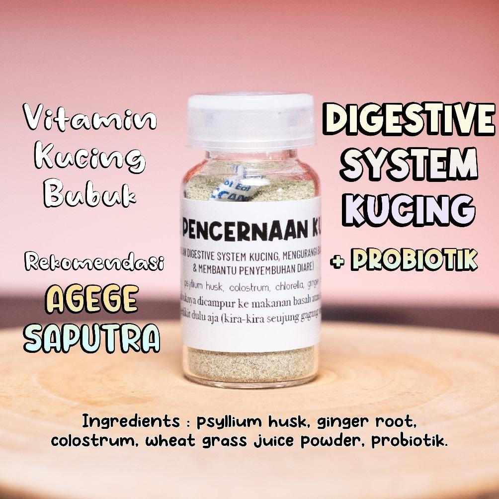 Vitamin Pencernaan Kucing + Probiotik