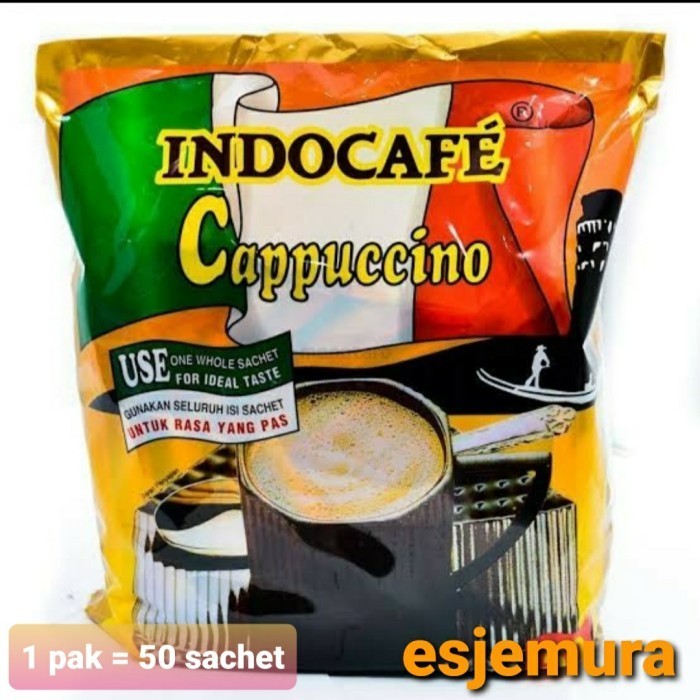 

Indocafe Cappuccino Capucino Per Pak