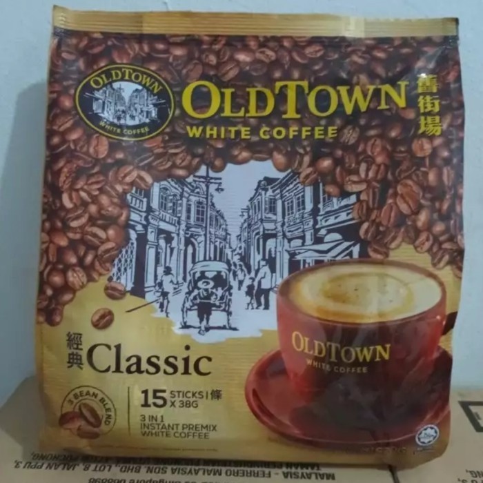 

Old Town White Coffee 3In1 Classic Klasik Kopi Malaysia