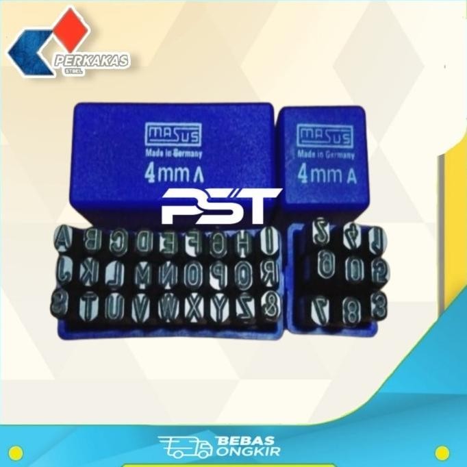 

Best Produk Ketok Angka 4 Mm Masus Germany Letter Stamp Punch Set