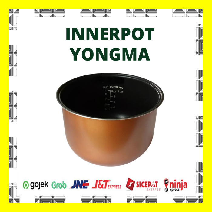 Panci Teflon Innerpot Magic Com Yongma Gold Tanpa Wing 2 Liter