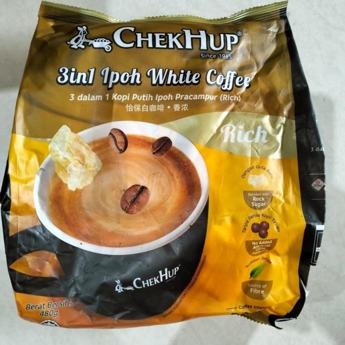 

Chek Hup 3 In 1 Ipoh White Coffee Rich Kopi Malaysia / Chekhup