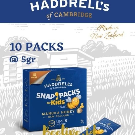 

Haddrells Snap Pa Manuka Honey Umf 5+ Travel Pa Sachet On The Go
