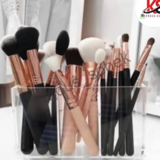 Akrilik Brush Holder /Tempat Brush Akrilik Make Up Organizer Acrylic