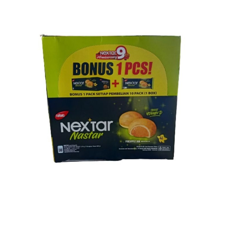 

Nextar Nastar Per Box Isi 11Pcs x 34Gr