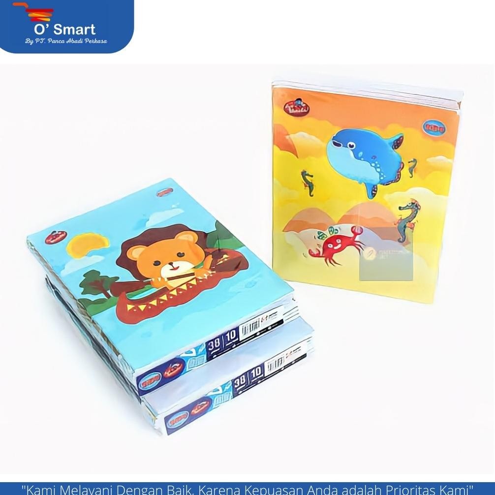

Sidu Buku Tulis Sinar Dunia 38 Lembar (1 Pack Isi 10 Pcs) (6.6)