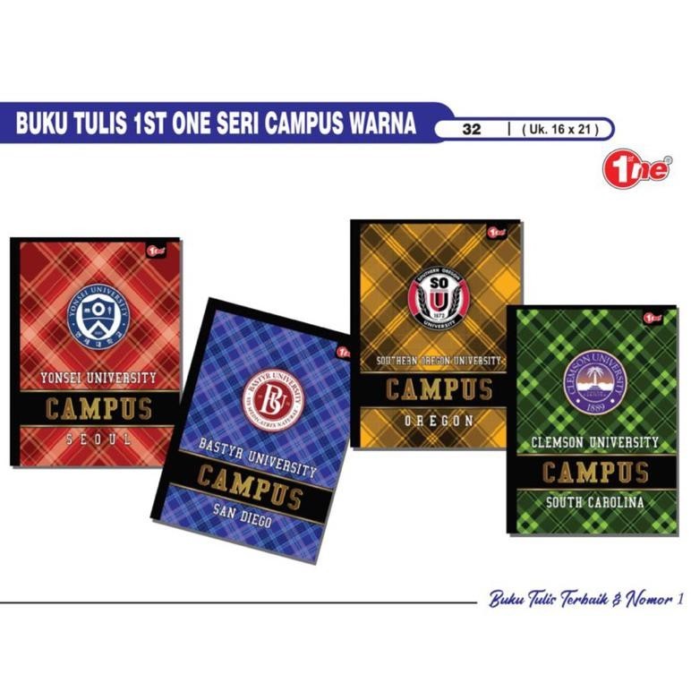

[1 Pak=10Buku] Buku Tulis 32 | 38 Lembar Campus (Lagi Diskon)