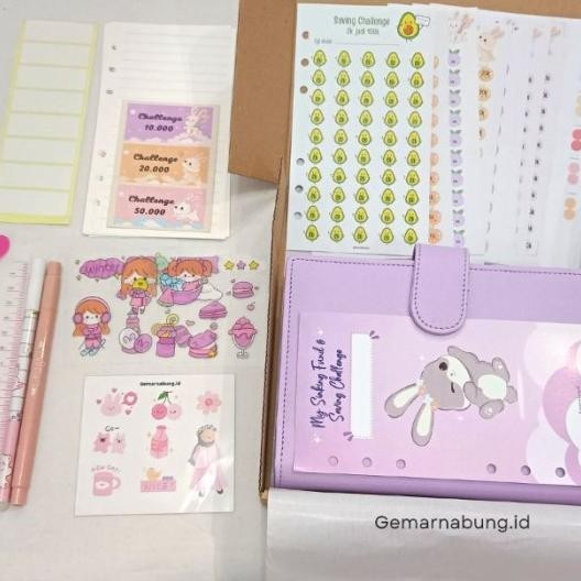 Binder Keuangan Menabung Paket Lengkap A6
