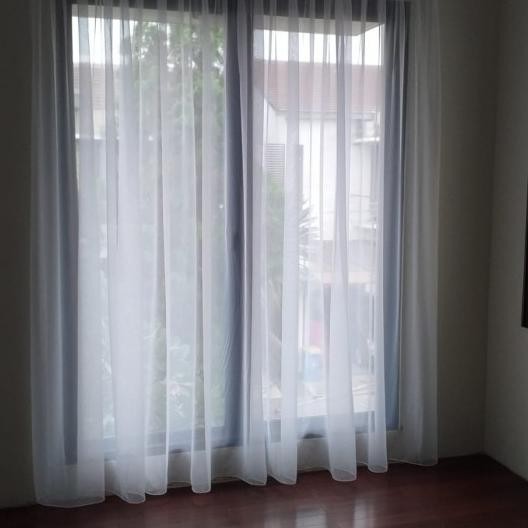 Gorden Vitrase Polos 150X250 150X250