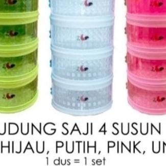 Tudung Saji 4 Susun Diamond Ayam Jago