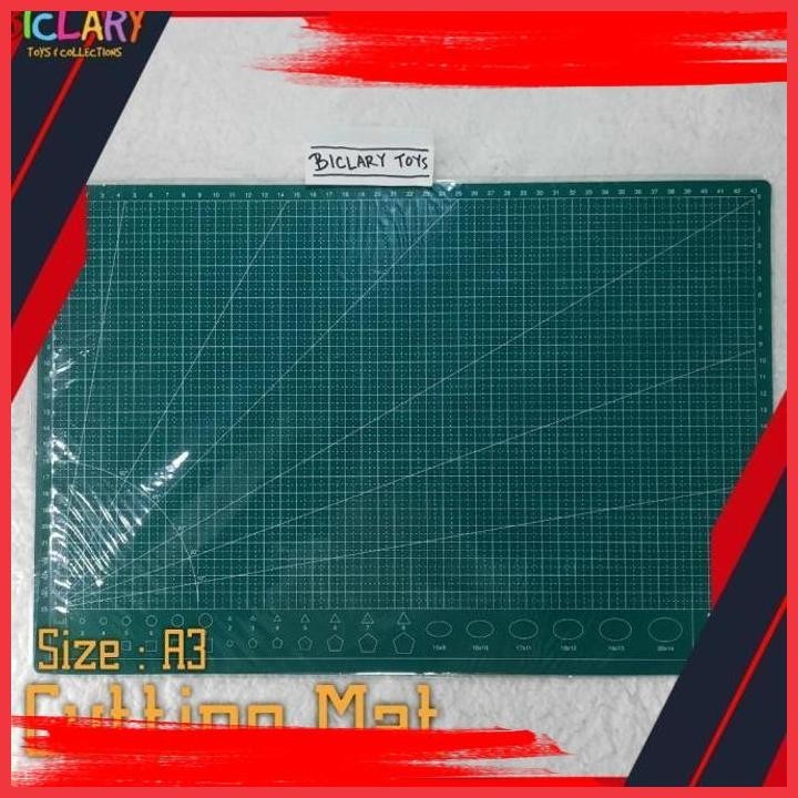 

(BIC) CUTTING MAT GUNDAM A3 ALAS POTONG 45X30 2 SISI DOUBLE SIDE JOYKO ORI