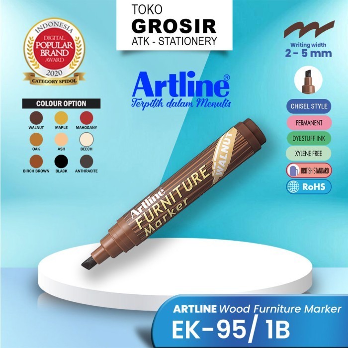

Sarila Grosir Spidol Furniture Artline Ek-95 (12 Pcs)