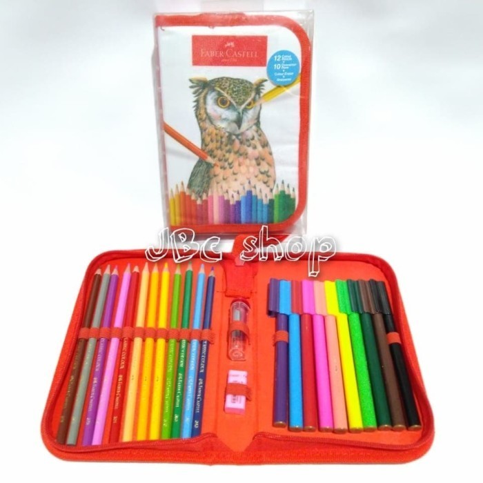 

Sarila Faber Castell Creative Coloring Set Spidol Pensil Warna