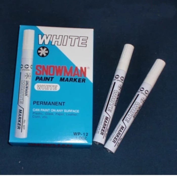 

Sarila Spidol Snowman Permanent White / Pack