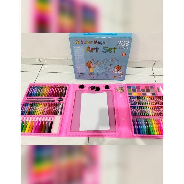 

Ku09 Super Mega Art Set Crayon 208 Pcs/Krayon Mewarna Alat Menggambar Dan Mewarnai Anak BisaCod