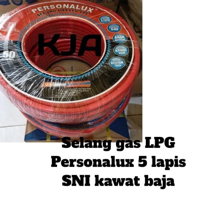 NEW Selang gas LPG personalux SNI 5 lapis kawat baja