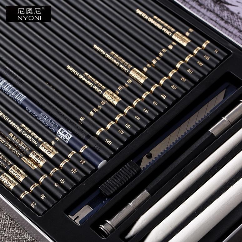 

Fx-2 Nyoni Drawing/Sketch Pencil Set In Tin Box Sale