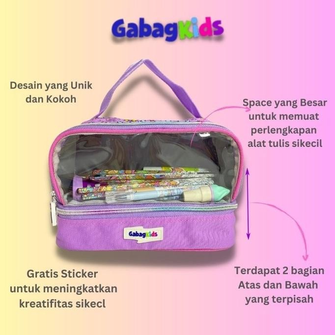 

NEW PRODUK GABAG KIDS - PAKET RANSEL DAN PENSIL CASE VIOTARA !!!!!