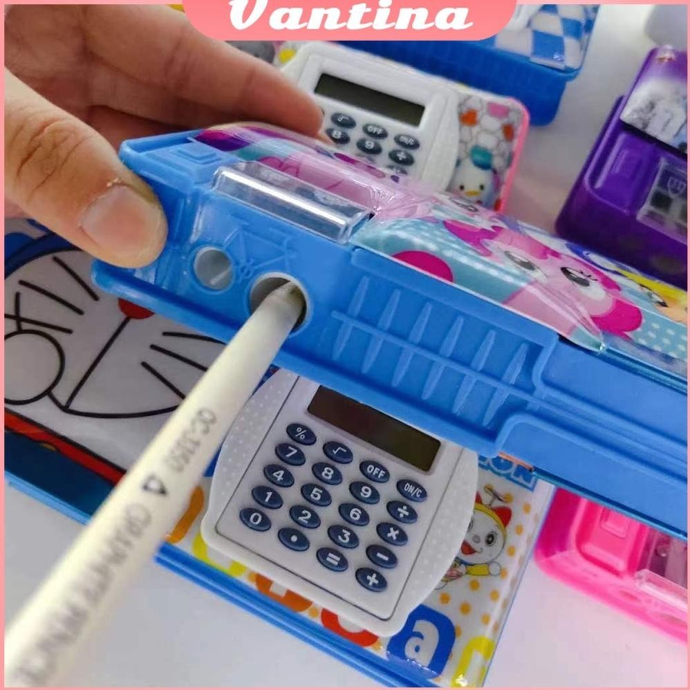 

Big Sale Kotak Pensil Magnet Karakter + Kalkulator / Tempat Pensil Calculator Hig Quality