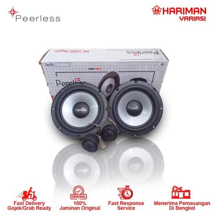 Speaker Split 2 Way Peerless Easy pro 4