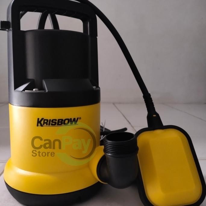 KRISBOW POMPA SUBMERSIBLE 200W POMPA CELUP PREMIUM