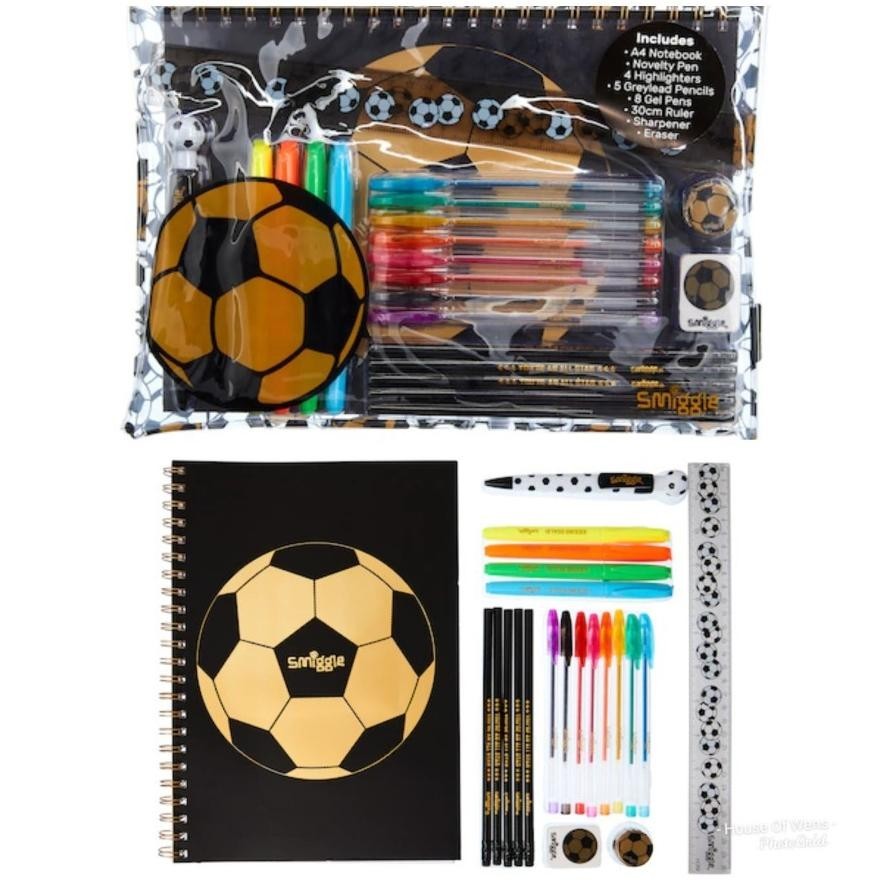 

Terlaris Smiggle Stationery Kit Pencil Case Gift Pack Set Dino / Unicorn / Ice Cream BisaCod