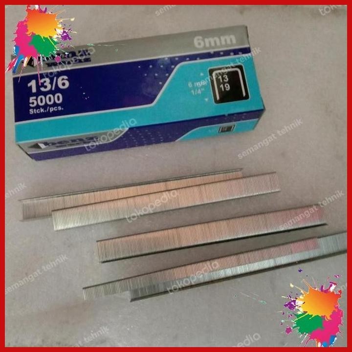 

(EPJ) ISI STAPLES 13 6 / REFILL STAPLER STEPLES TEMBAK R23 6 MM 13/6 BENZ
