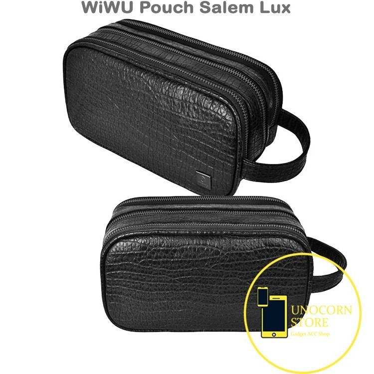 Clutch WiWU Salem Fingerprint Lock LUX Anti-Theft Pouch Gadget Storage